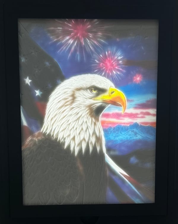 Eagle of Glory – A New AuraFrame Panel Set